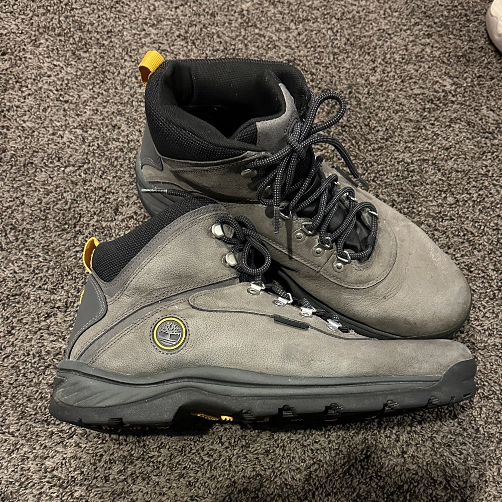 Timberland Men's Dark Gray Hiking Boots size 12
